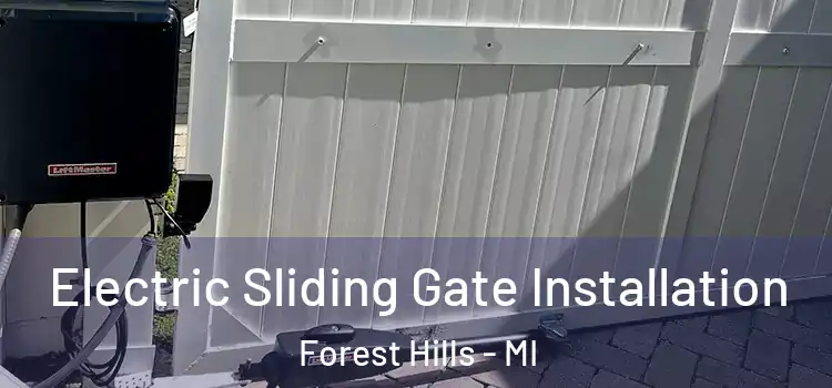  Electric Sliding Gate Installation Forest Hills - MI