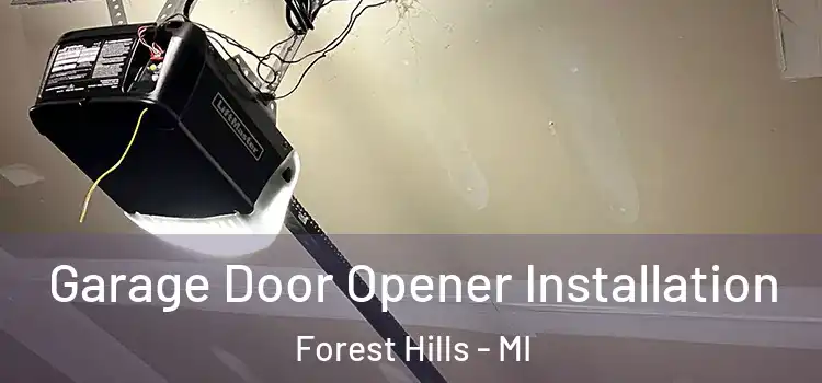  Garage Door Opener Installation Forest Hills - MI
