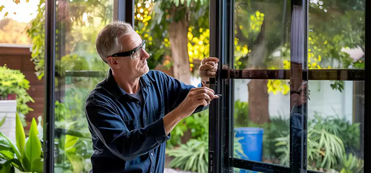 Replacing Sliding Door Lock Forest Hills